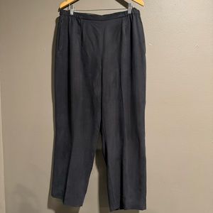 GO by GoSilk 100% Silk Pant With Pockets Size XL